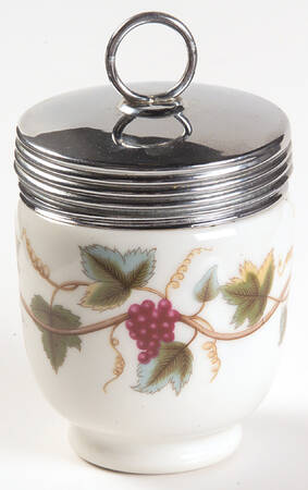 Bacchanal (White Background) King Size Egg Coddler & Lid