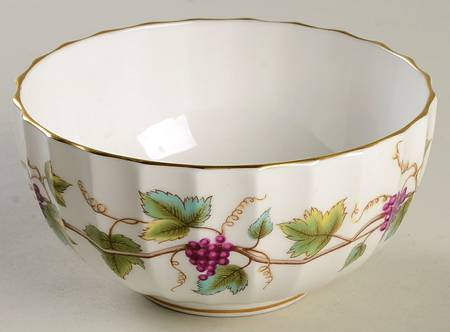 Bacchanal (White Background) Open Sugar Bowl