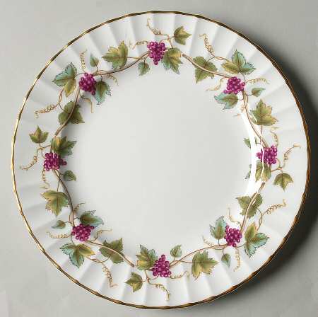 Bacchanal (White Background) Salad Plate
