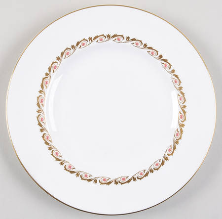 Baguette Coral Salad Plate