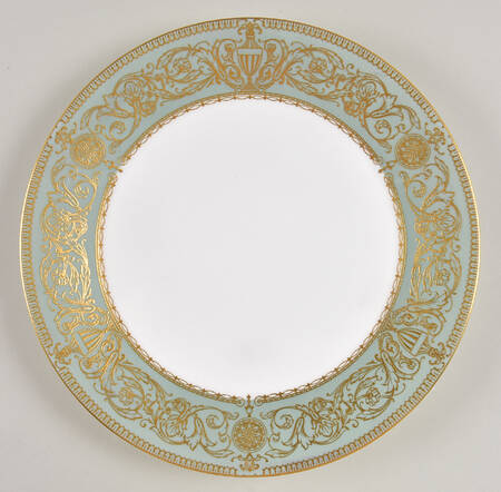 Balmoral Green Cookie Plate