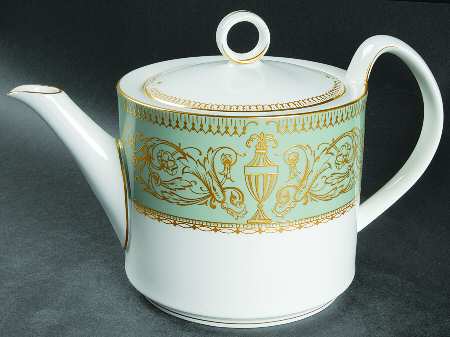 Balmoral Green Teapot & Lid