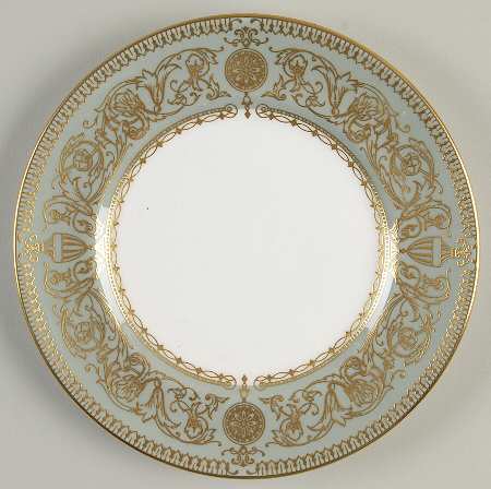 Balmoral Green Bread & Butter Plate