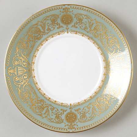 Balmoral Green Saucer for Cream Soup Bowl