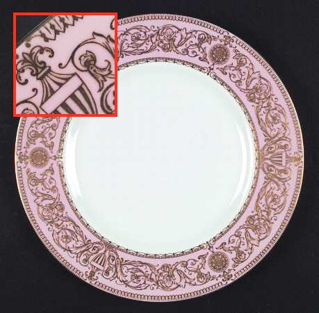 Balmoral Pink by Royal Worcester