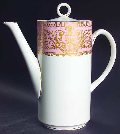 Balmoral Pink Coffee Pot & Lid