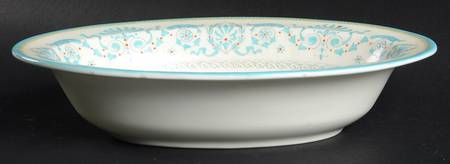 Beauchamp Blue 10" Oval Vegetable Bowl