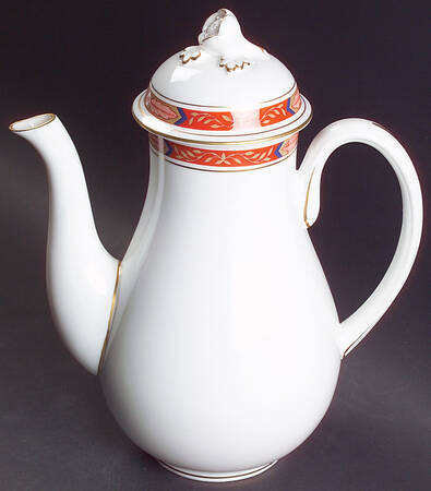 Beaufort Rust Red Coffee Pot & Lid