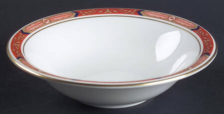 Beaufort Rust Red Coupe Cereal Bowl