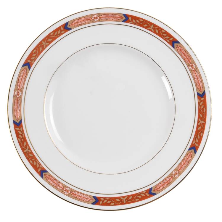 Beaufort Rust Red Salad Plate