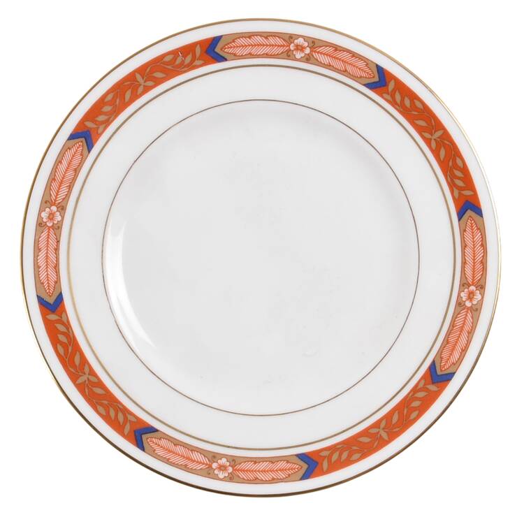 Beaufort Rust Red Bread & Butter Plate