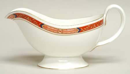 Beaufort Rust Red Gravy Boat