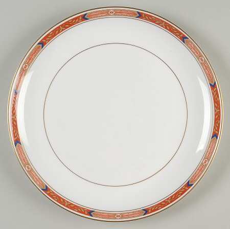 Beaufort Rust Red Cake Plate