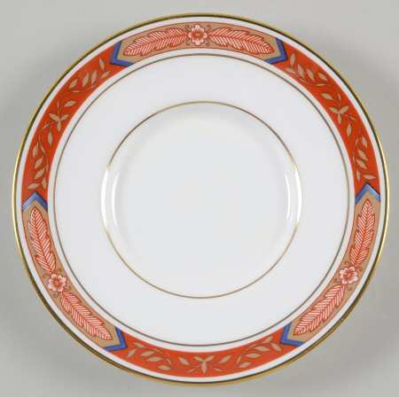 Beaufort Rust Red Saucer for Demitasse Cup