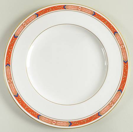 Beaufort Rust Red Luncheon Plate