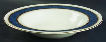 Belvoir Blue Rim Soup Bowl