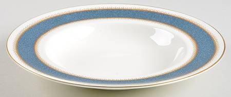 Belvoir Blue Large Rim Soup Bowl