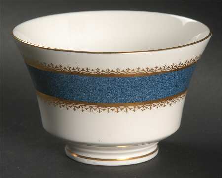 Belvoir Blue Open Sugar Bowl