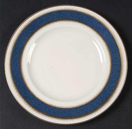 Belvoir Blue Salad Plate