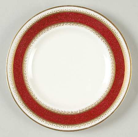 Belvoir Red Bread & Butter Plate