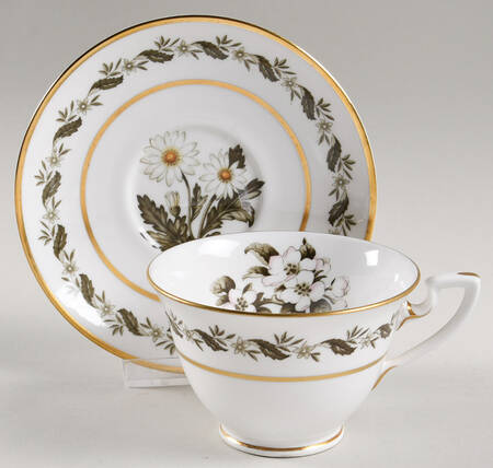 Bernina Footed Cup & Saucer Set
