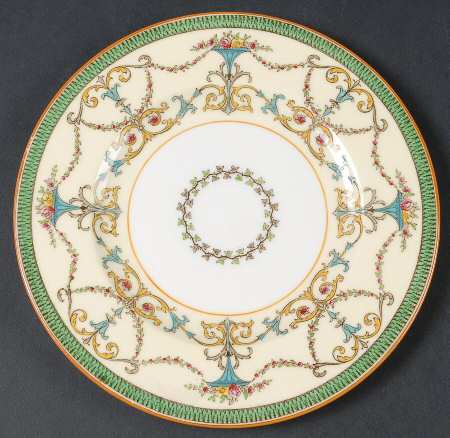 Bessborough Green Dessert/Pie Plate