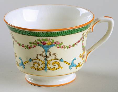 Bessborough Green Footed Demitasse Cup