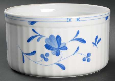Blue Bow 6" Souffle