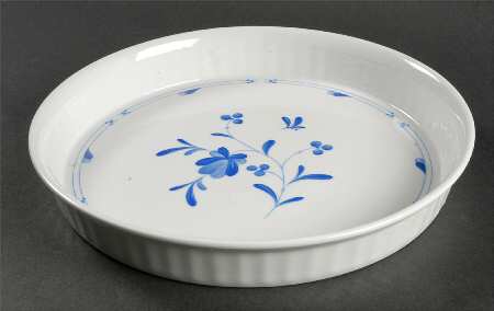 Blue Bow 9" Quiche