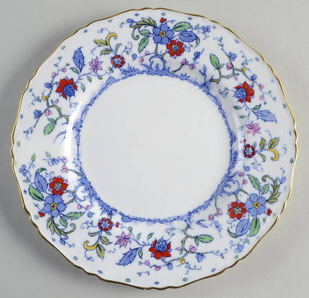 Blue Chelsea Luncheon Plate