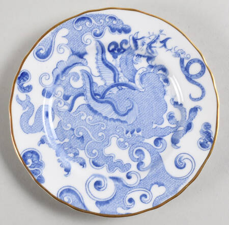 Blue Dragon (Coburg, Semiscalloped) Bread & Butter Plate