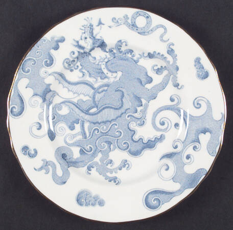 Blue Dragon (Coburg, Semiscalloped) Salad Plate