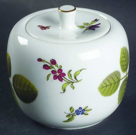 Blind Earl (No Raised Design) Sugar Bowl & Lid
