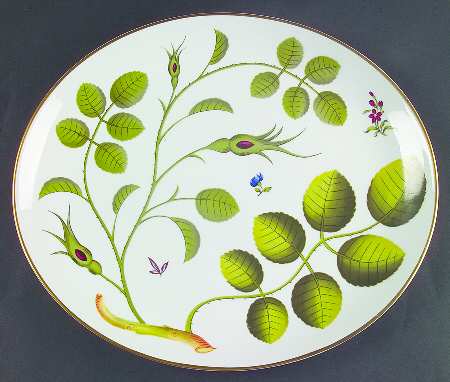 Blind Earl (No Raised Design) 13" Oval Serving Platter