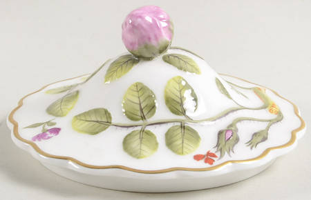 Blind Earl (Raised, Multicolored) Lid for Sugar Bowl