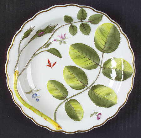 Blind Earl (Raised, Multicolored) Dessert Bowl