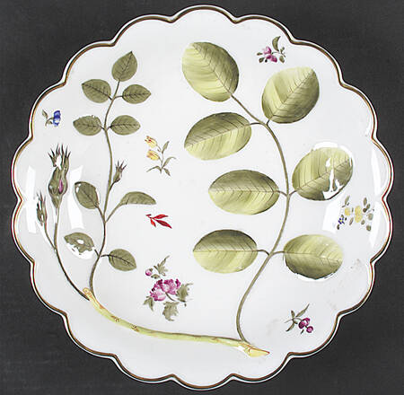 Blind Earl (Raised, Multicolored) 12" Dessert Serving Bowl