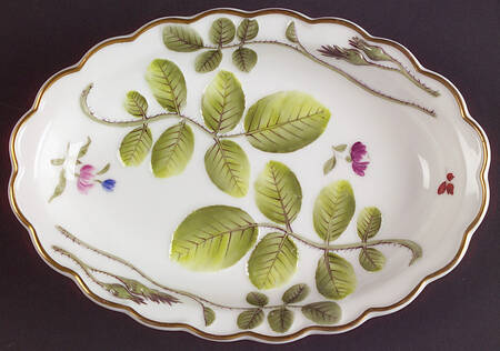 Blind Earl (Raised, Multicolored) Small Oval Tray