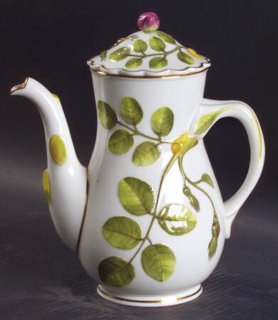 Blind Earl (Raised, Multicolored) Coffee Pot & Lid