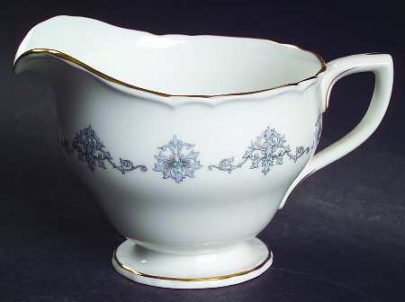 Blue Medallion Creamer