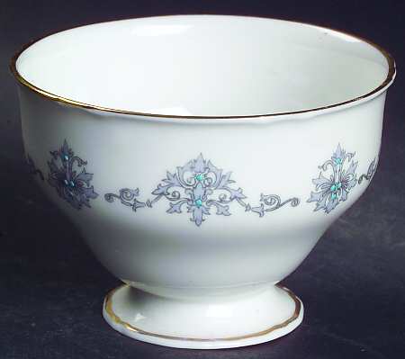 Blue Medallion Mini Open Sugar Bowl