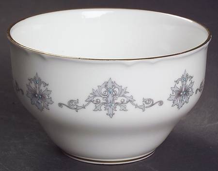Blue Medallion Mini Open Sugar Bowl