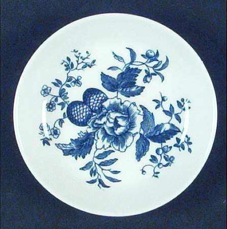 Blue Sprays (White) Small Ashtray