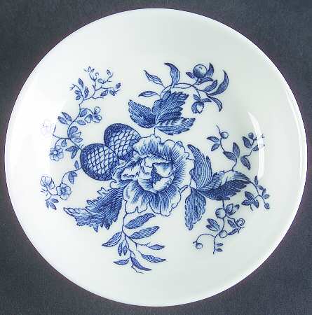 Blue Sprays (White) Coaster