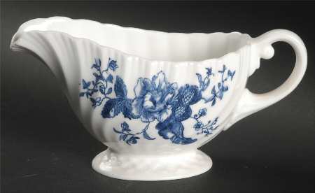 Blue Sprays (White) Creamer