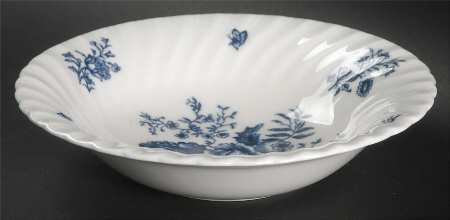 Blue Sprays (White) Coupe Cereal Bowl