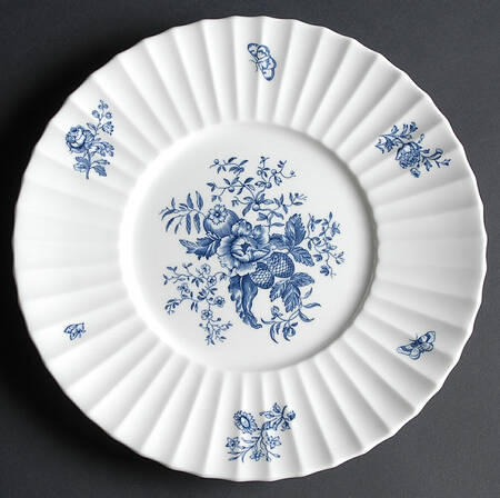Blue Sprays (Ribbed) Underplate for Tureen