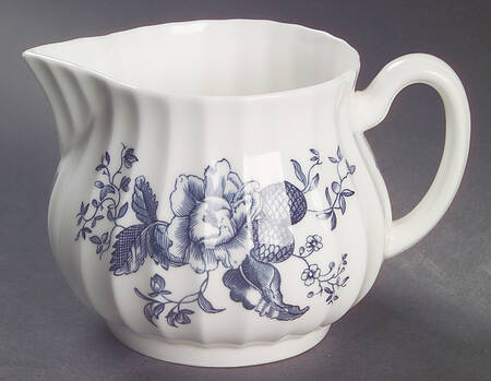 Blue Sprays (Ribbed) Creamer