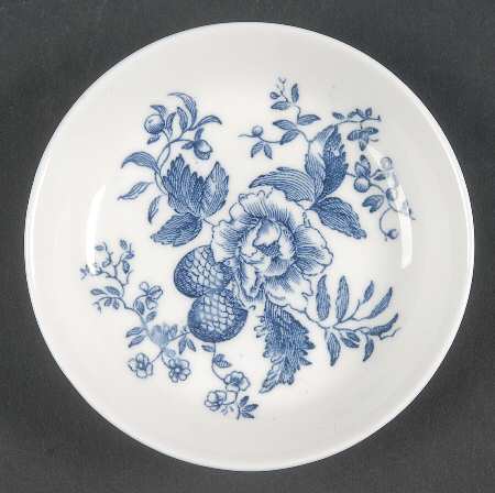 Blue Sprays (Ribbed) Coaster