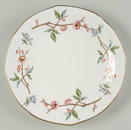Blossom Time Cake Plate